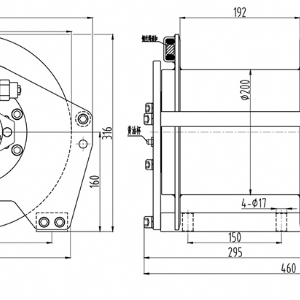 ST-15系列液壓絞車(光筒)